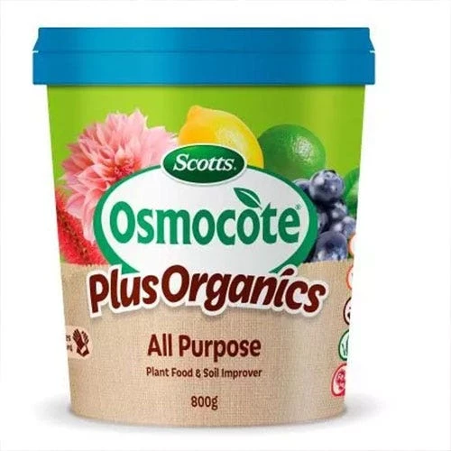 Osmocote Plus Organics 800g All Purpose Inc. Natives Fertiliser 3 Osmocote Plus Organics 800g All Purpose Inc. Natives Fertiliser